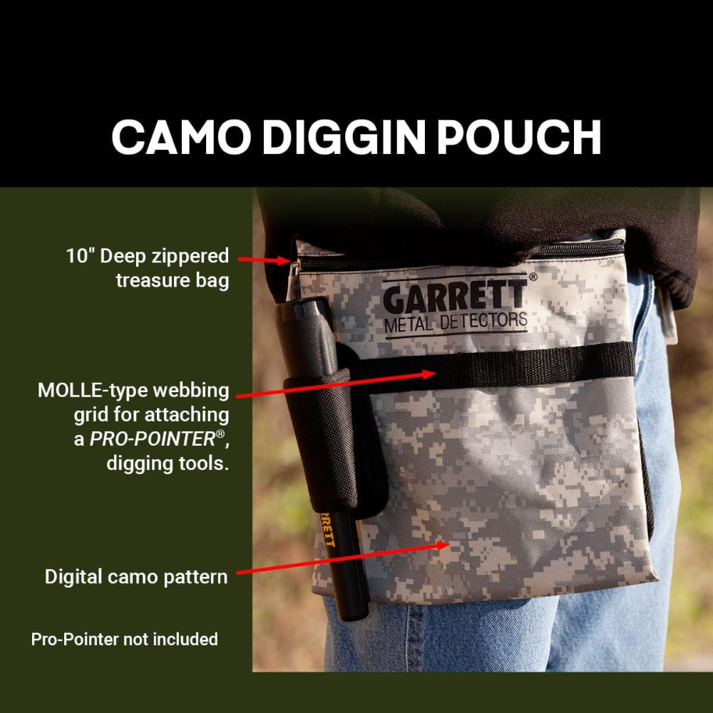 Garrett Camo Digging Pouch