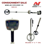 Minelab Explorer XS Metal Detector Consignment